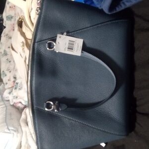 Coach handbag Bella satchel blue grey